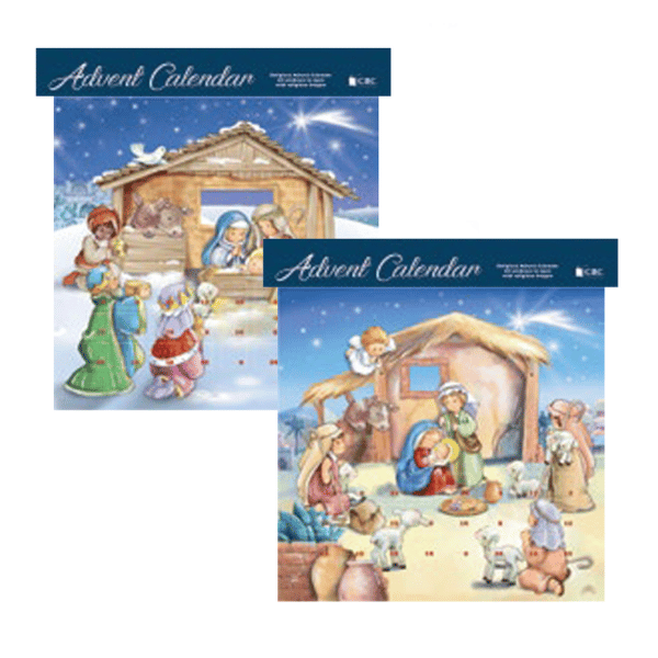 ADVENT CALENDAR WITH GLITTER CHILDREN