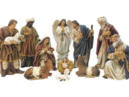 Nativity Set Resin 11Pcs - 300MM | Online Christian Supplies Shop